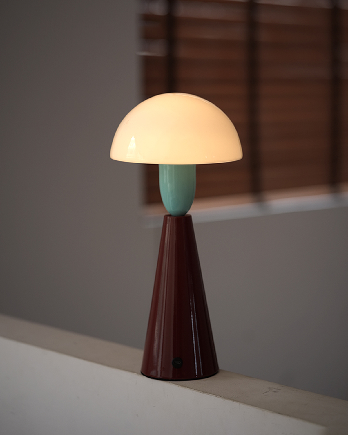 Color Pop Mushroom Table Lamp
