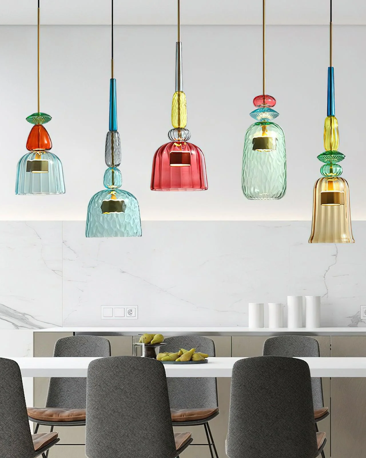 Colorful Candy Pendant Lamp