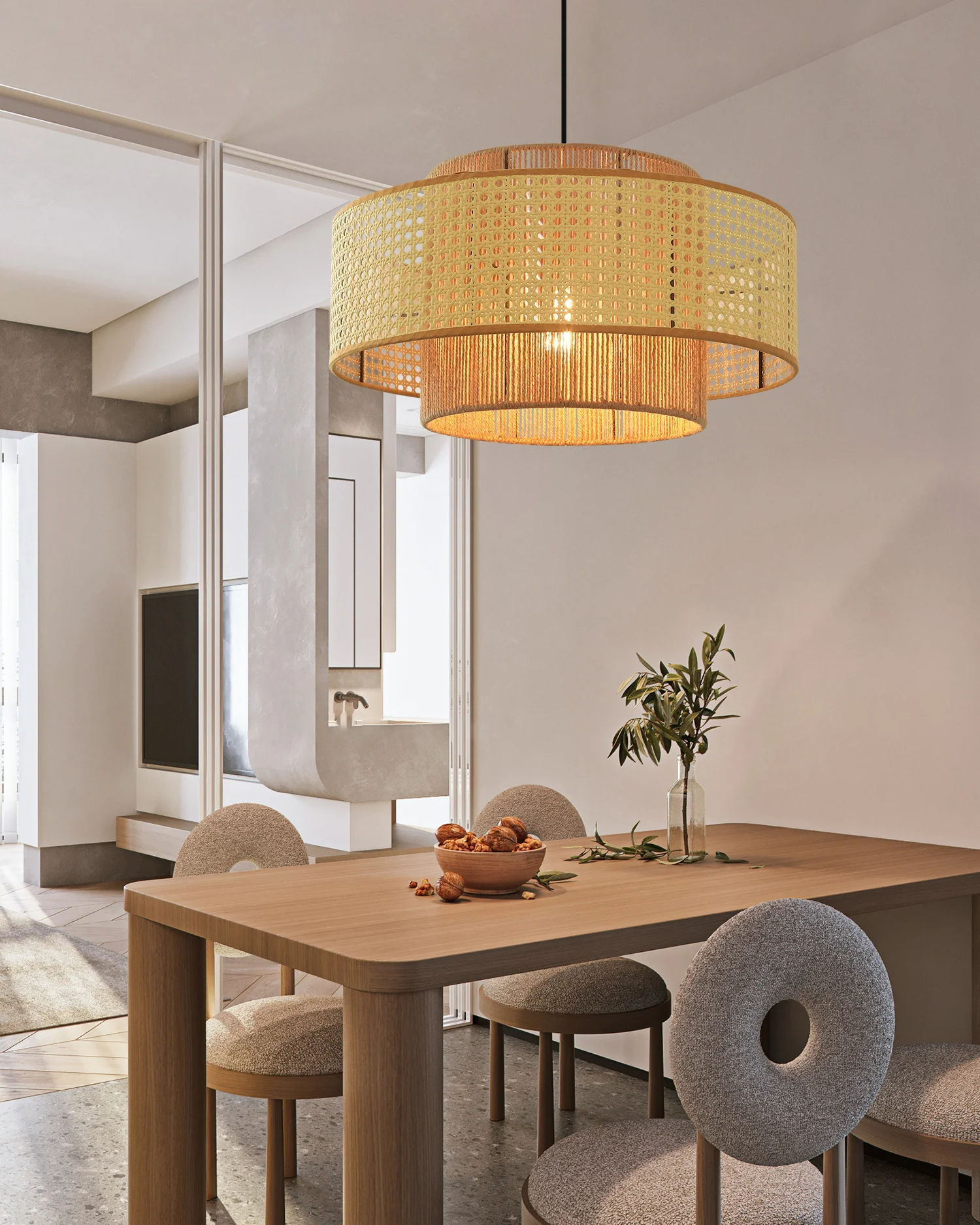 Concentric Pendant Light