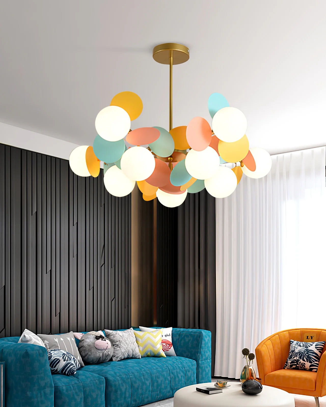 Confetti Cloud Chandelier