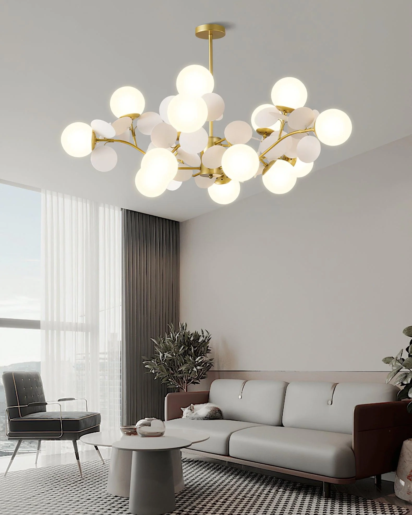 Confetti Cloud Chandelier