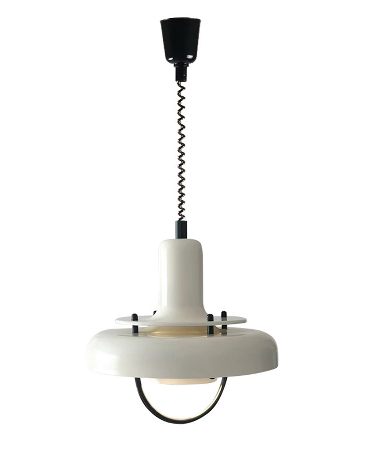 Cream Halo Pendant Light