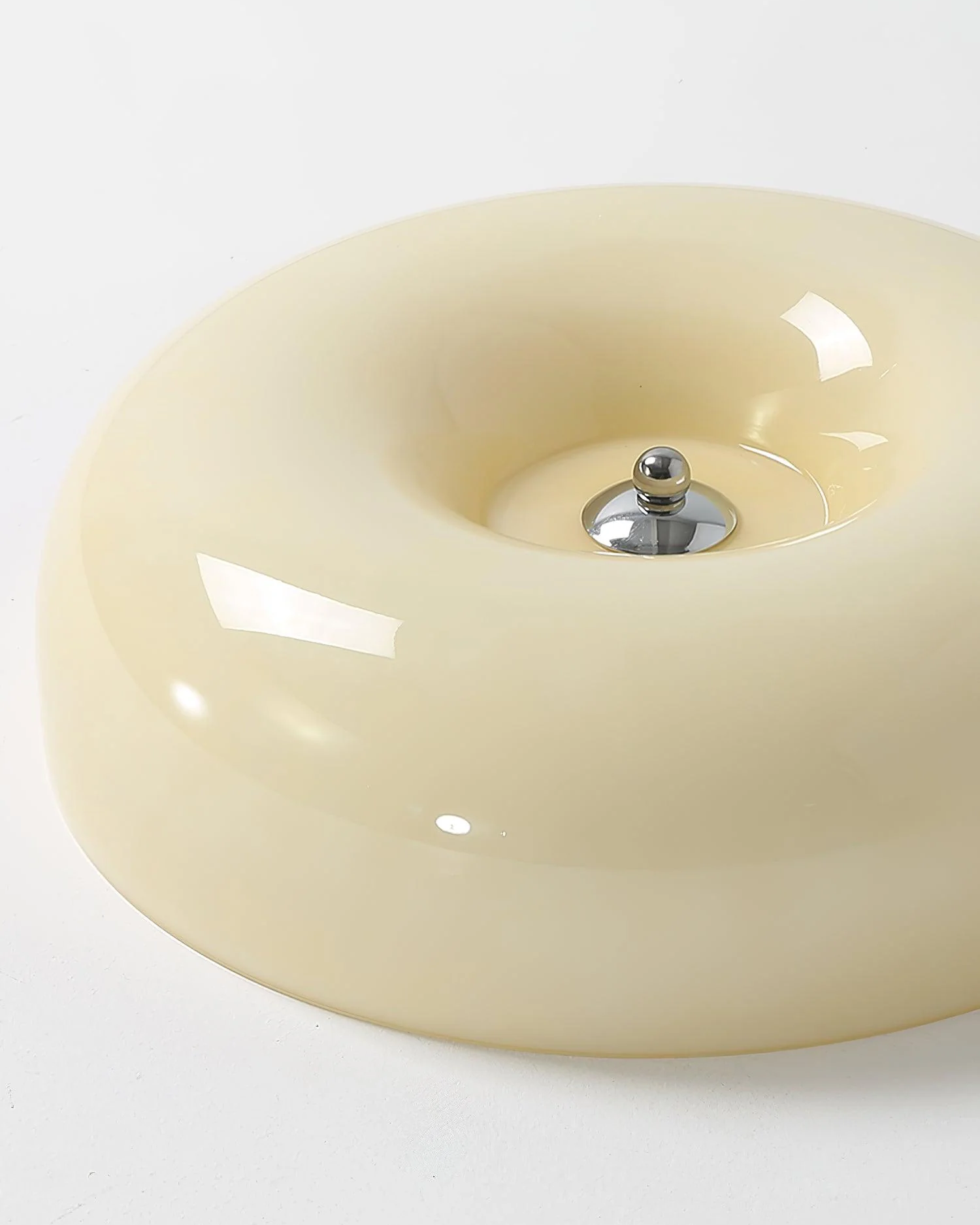 Cream Pudding Ceiling Lamp