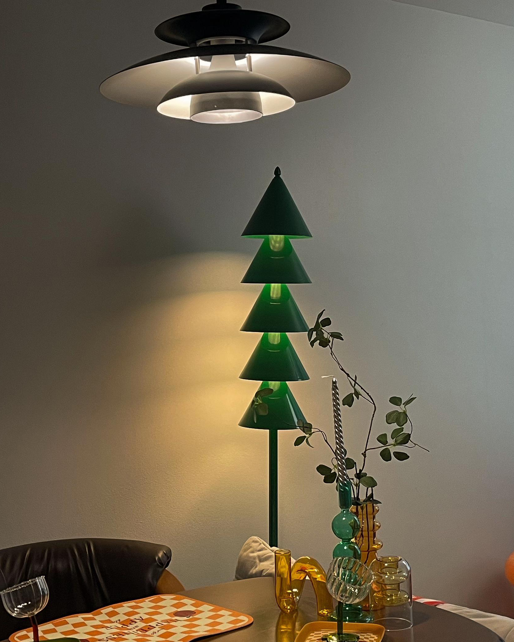 Xmas Tree-Shaped Floor Lamp