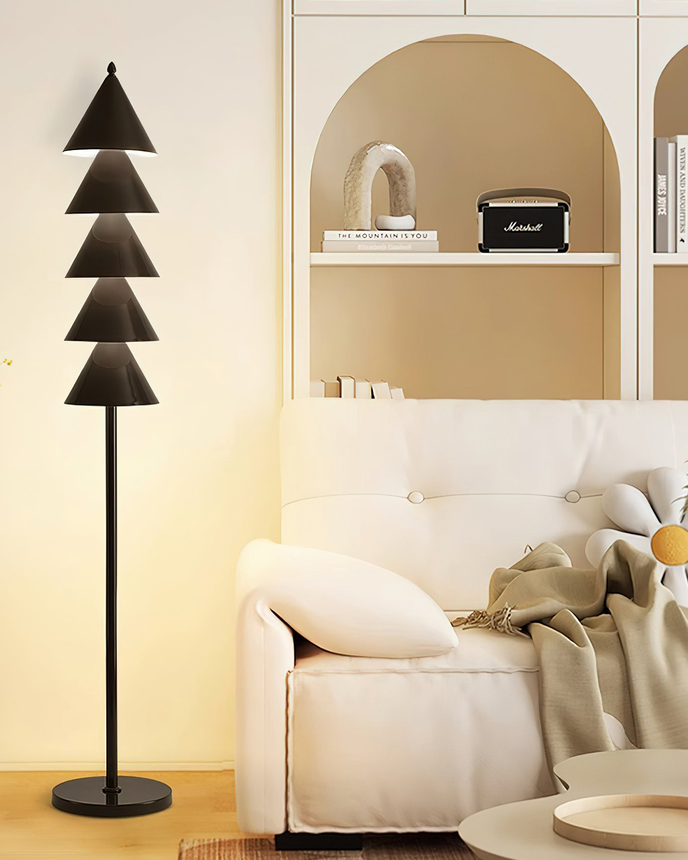 Xmas Tree-Shaped Floor Lamp