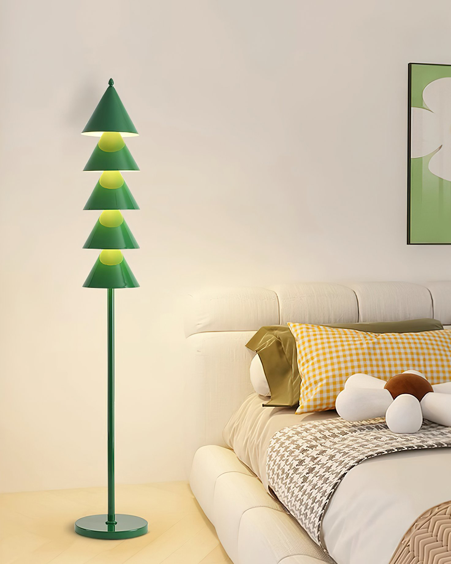 Xmas Tree-Shaped Floor Lamp