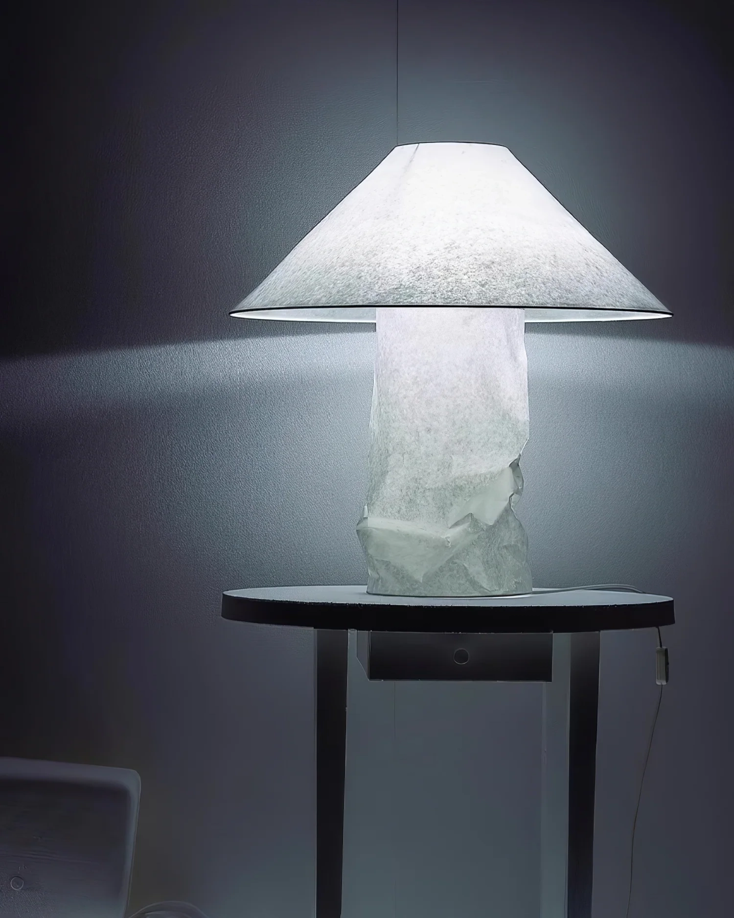 Crinkle Paper Table Lamp