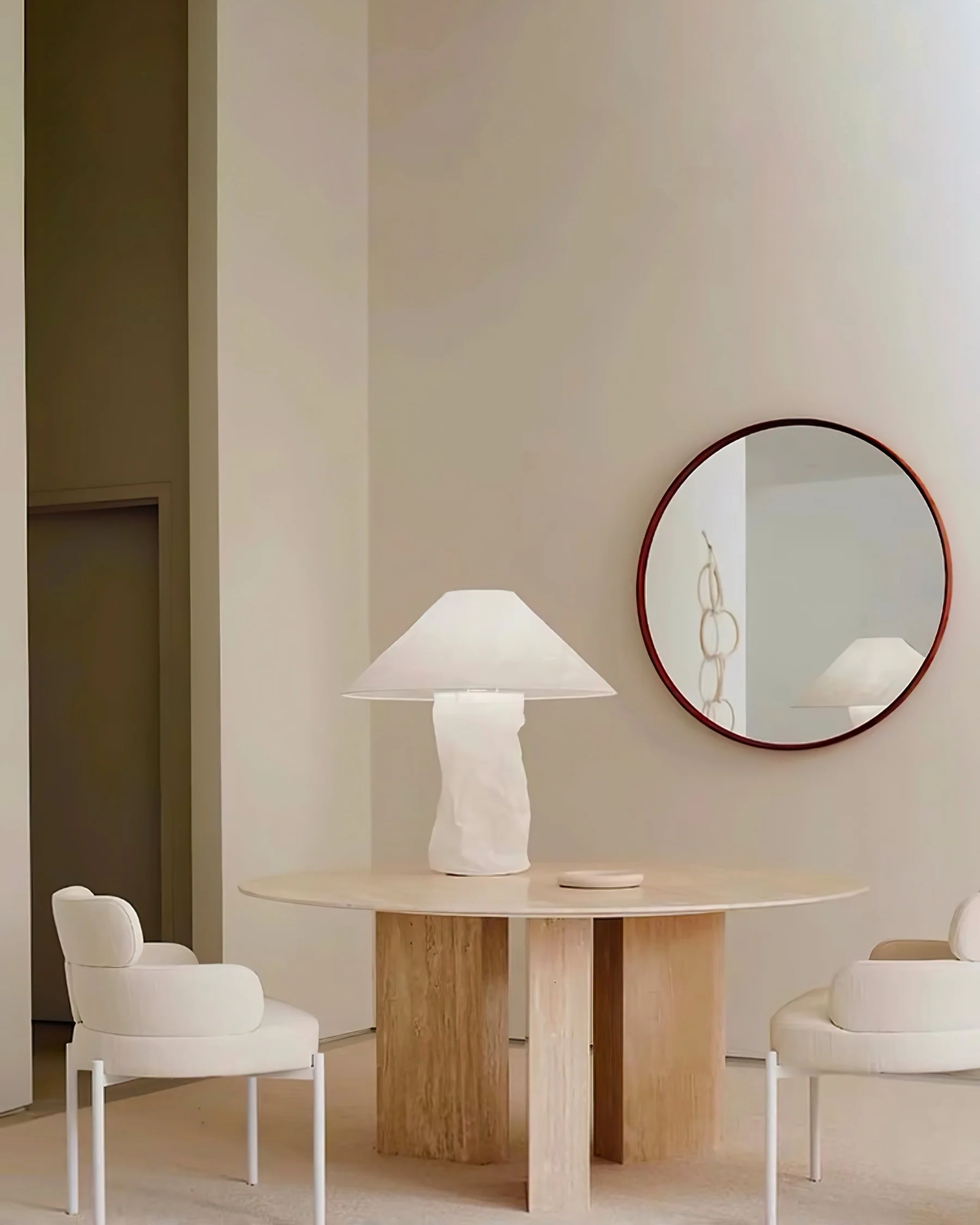 Crinkle Paper Table Lamp