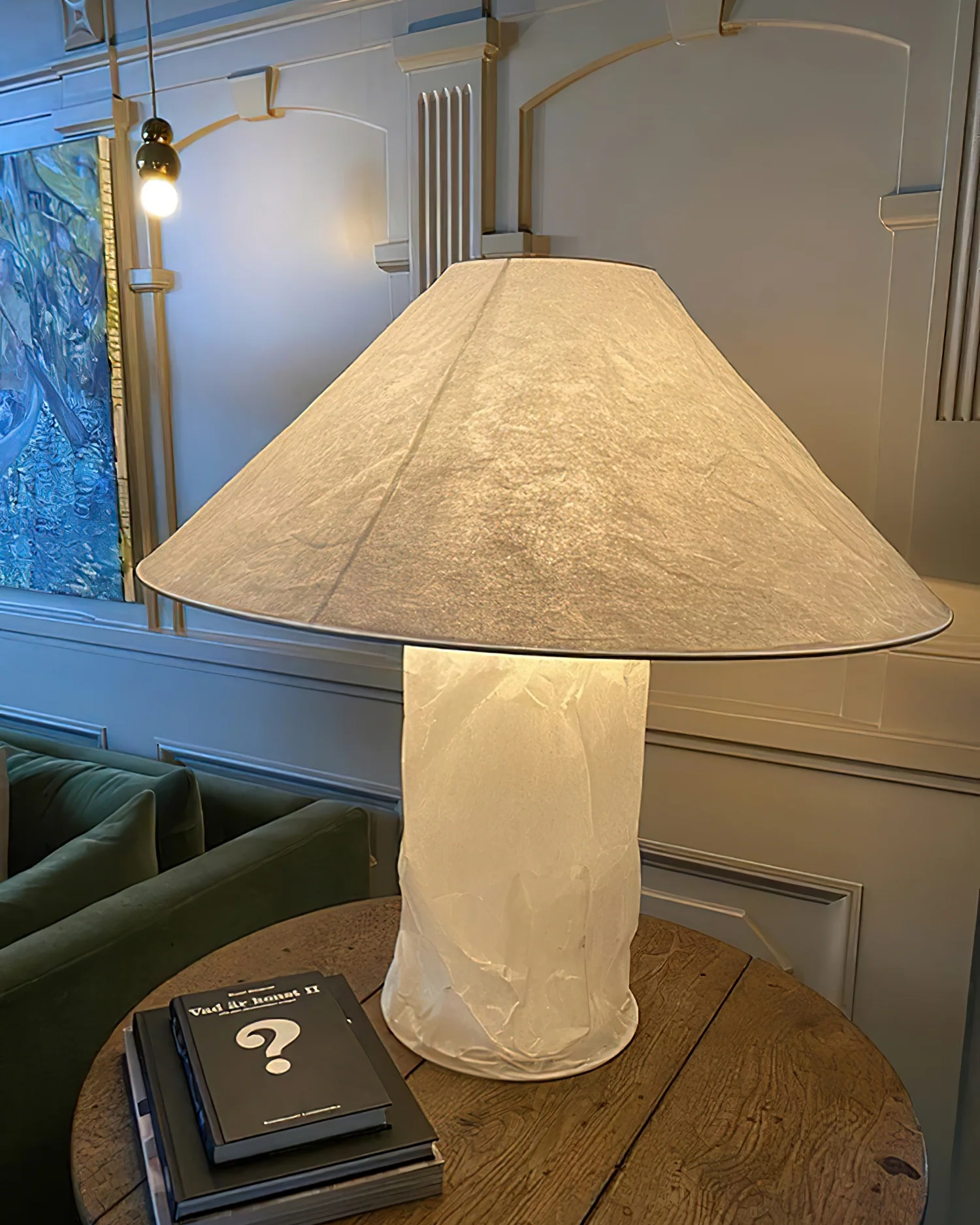 Crinkle Paper Table Lamp