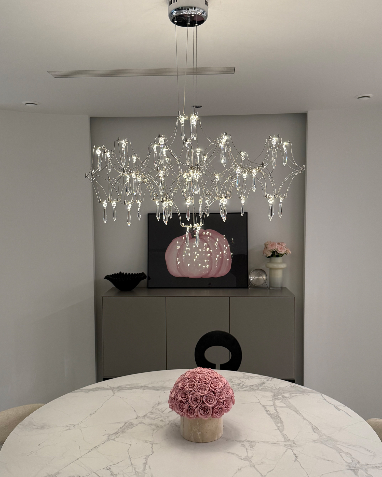 Crystal Firefly Chandelier