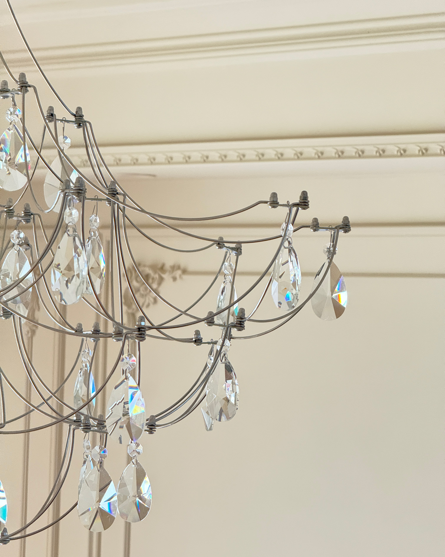 Crystal Firefly Chandelier