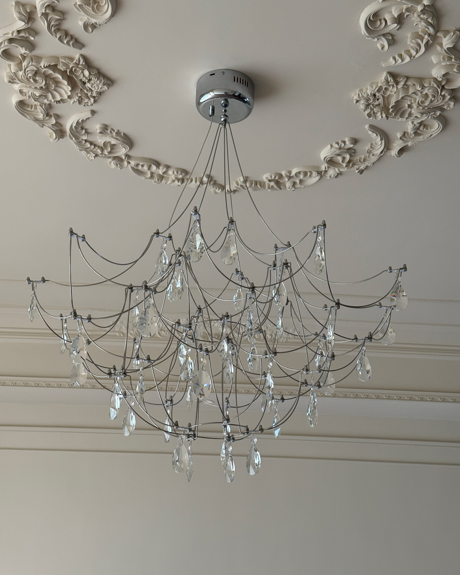 Crystal Firefly Chandelier