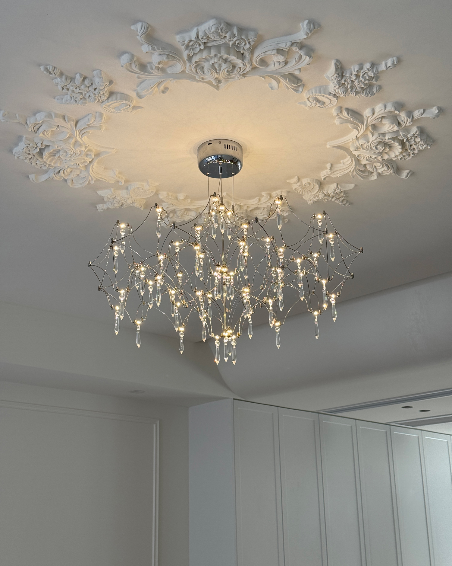 Crystal Firefly Chandelier