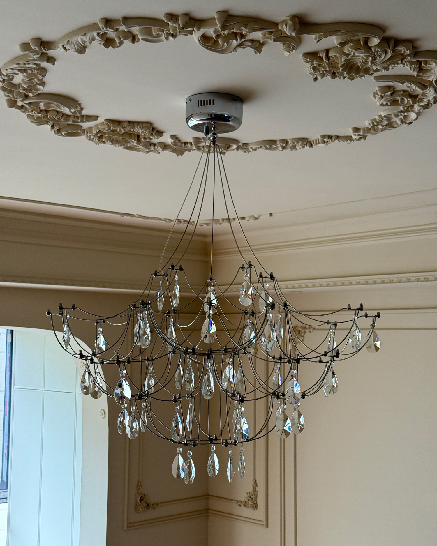 Crystal Firefly Chandelier