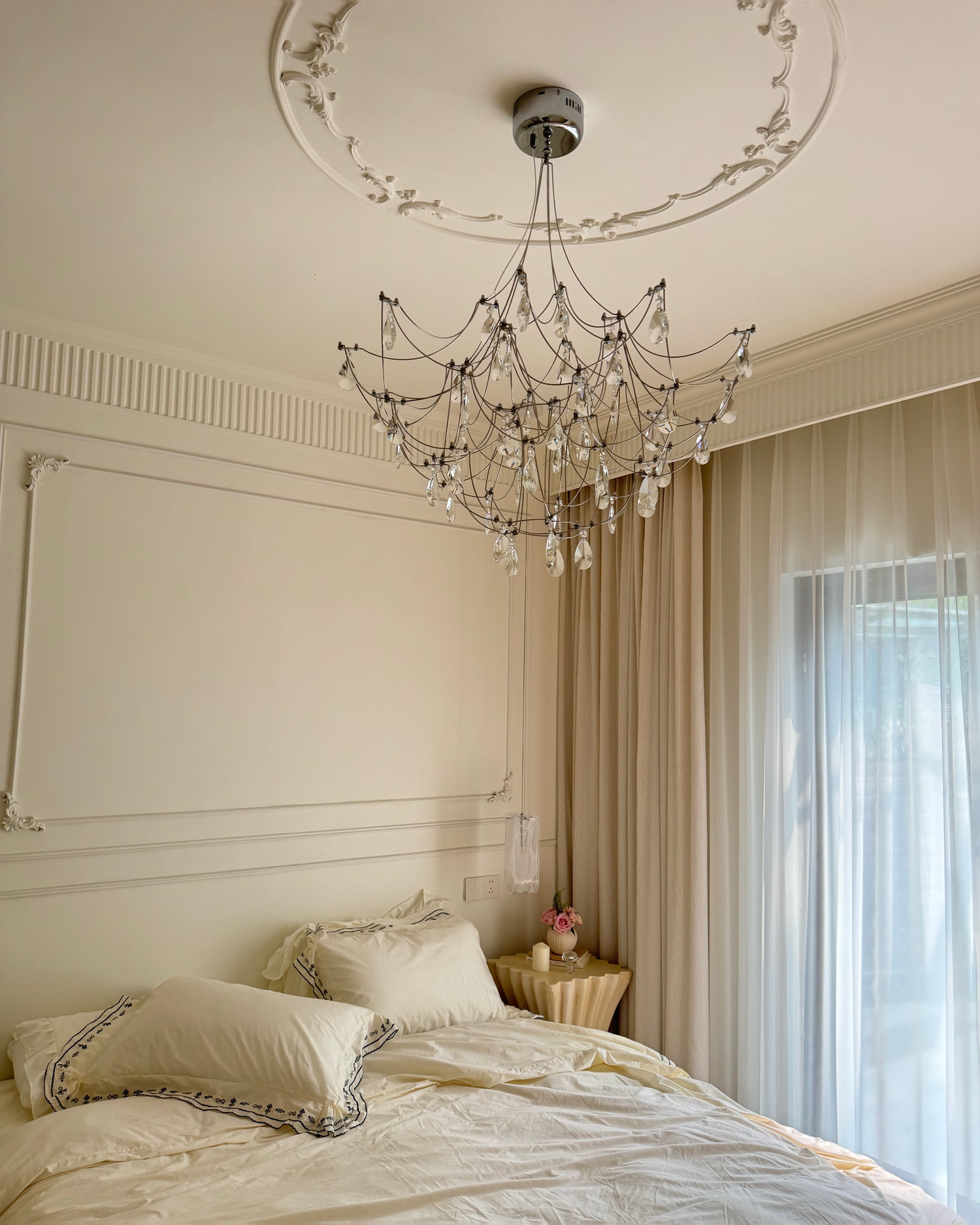 Crystal Firefly Chandelier