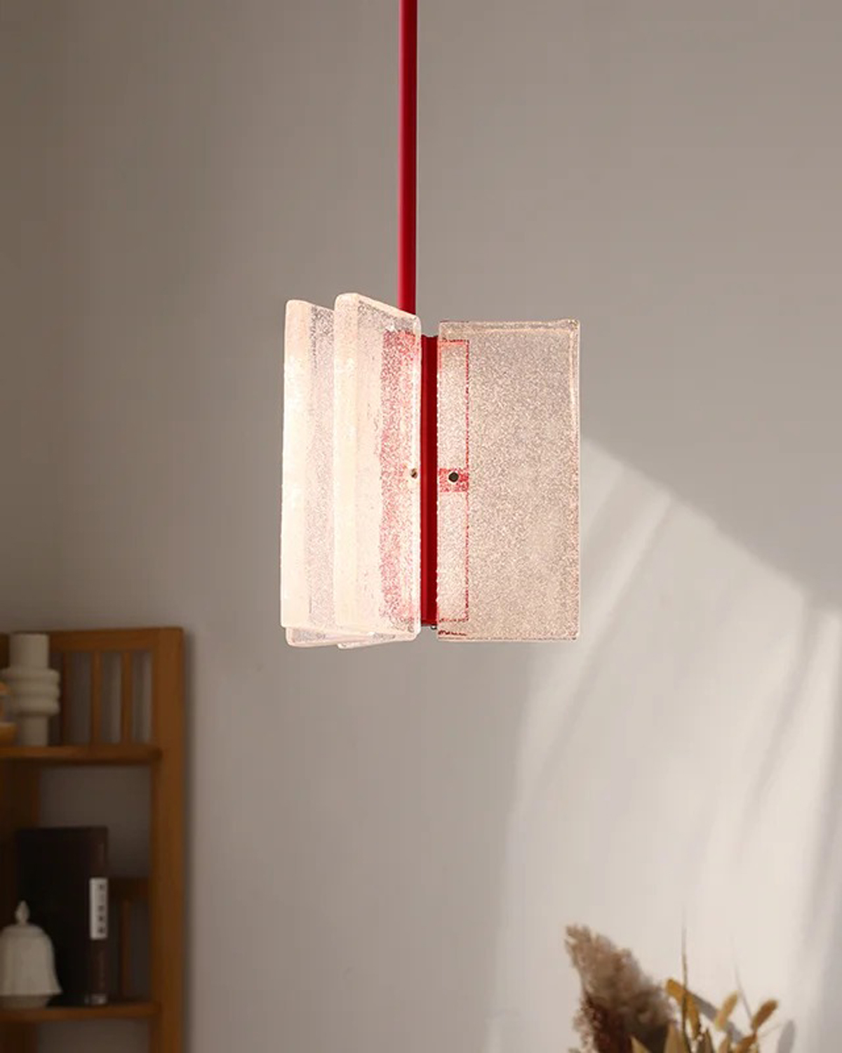 Crystal Slab Pendant Light