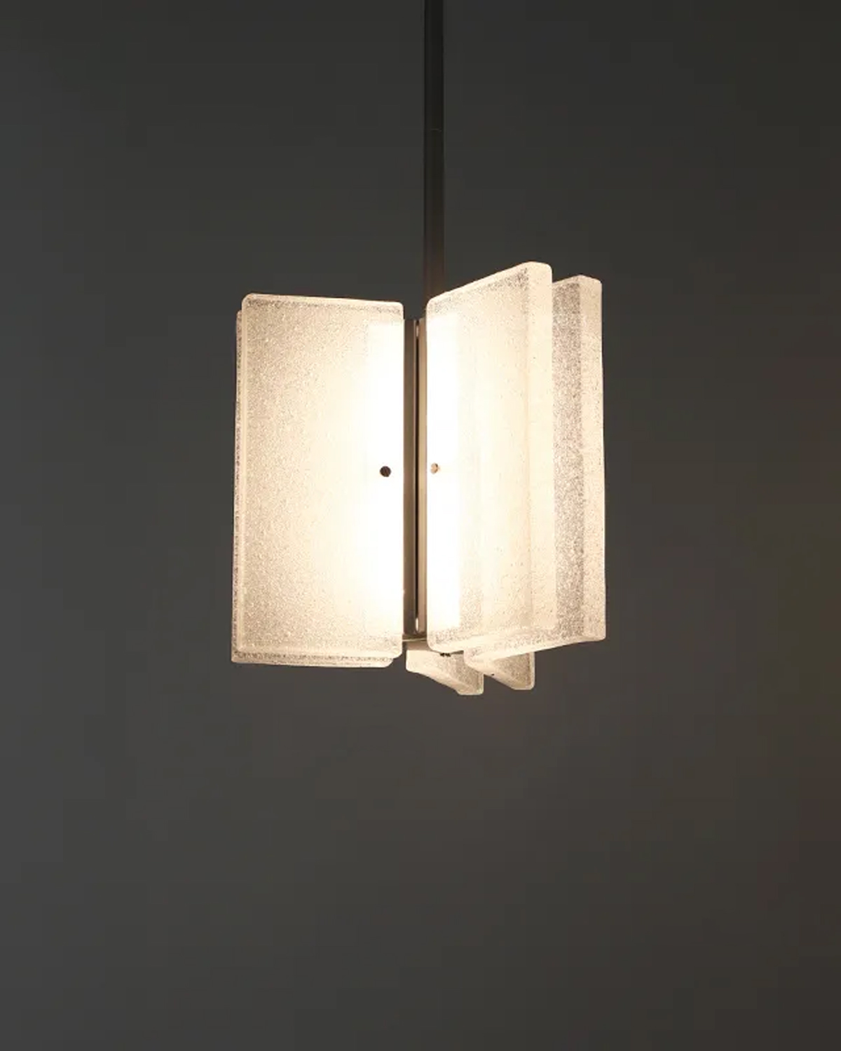 Crystal Slab Pendant Light