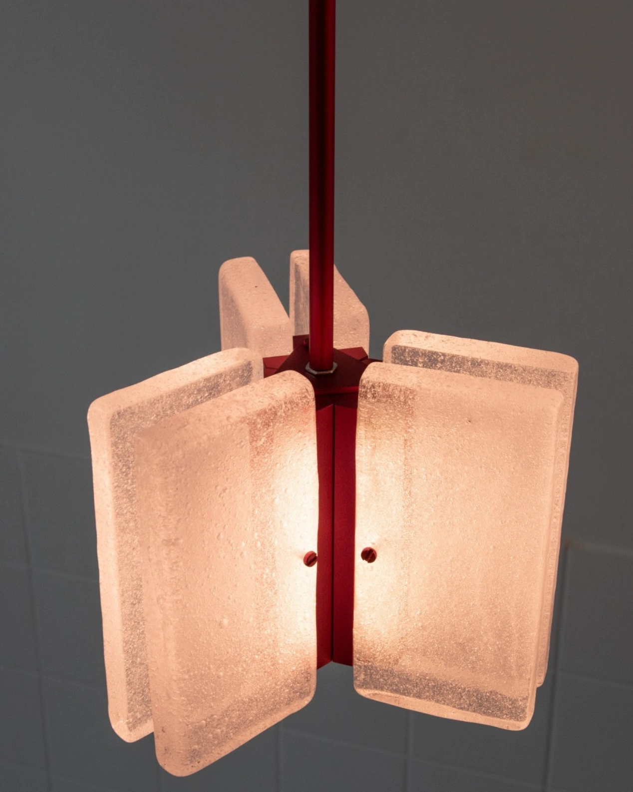 Crystal Slab Pendant Light