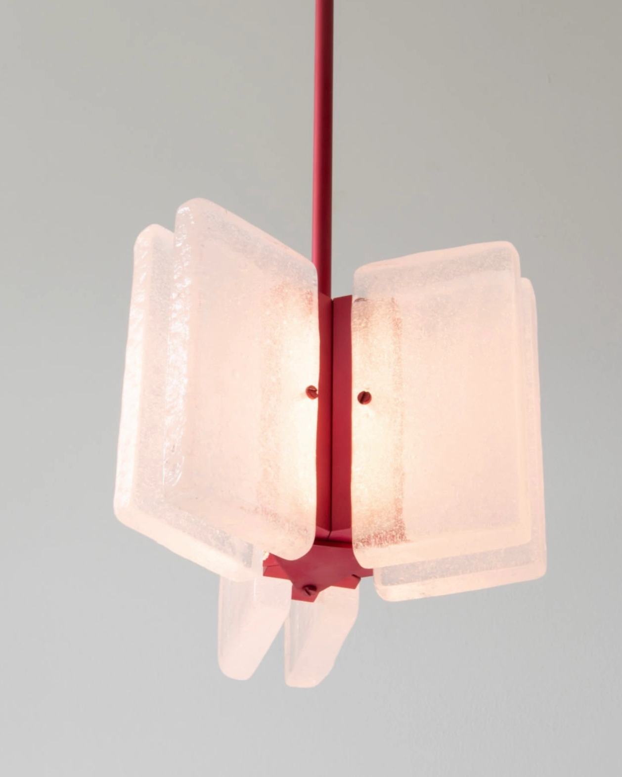Crystal Slab Pendant Light