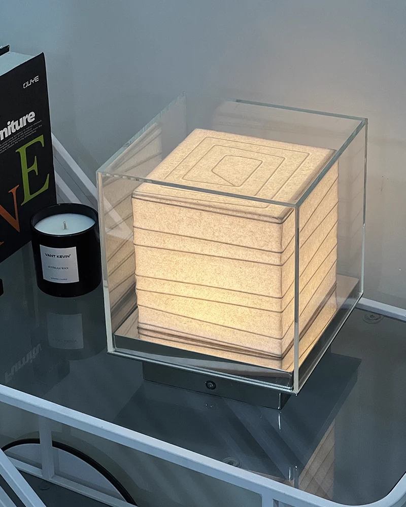 Cube Xuan Paper Table Lamp