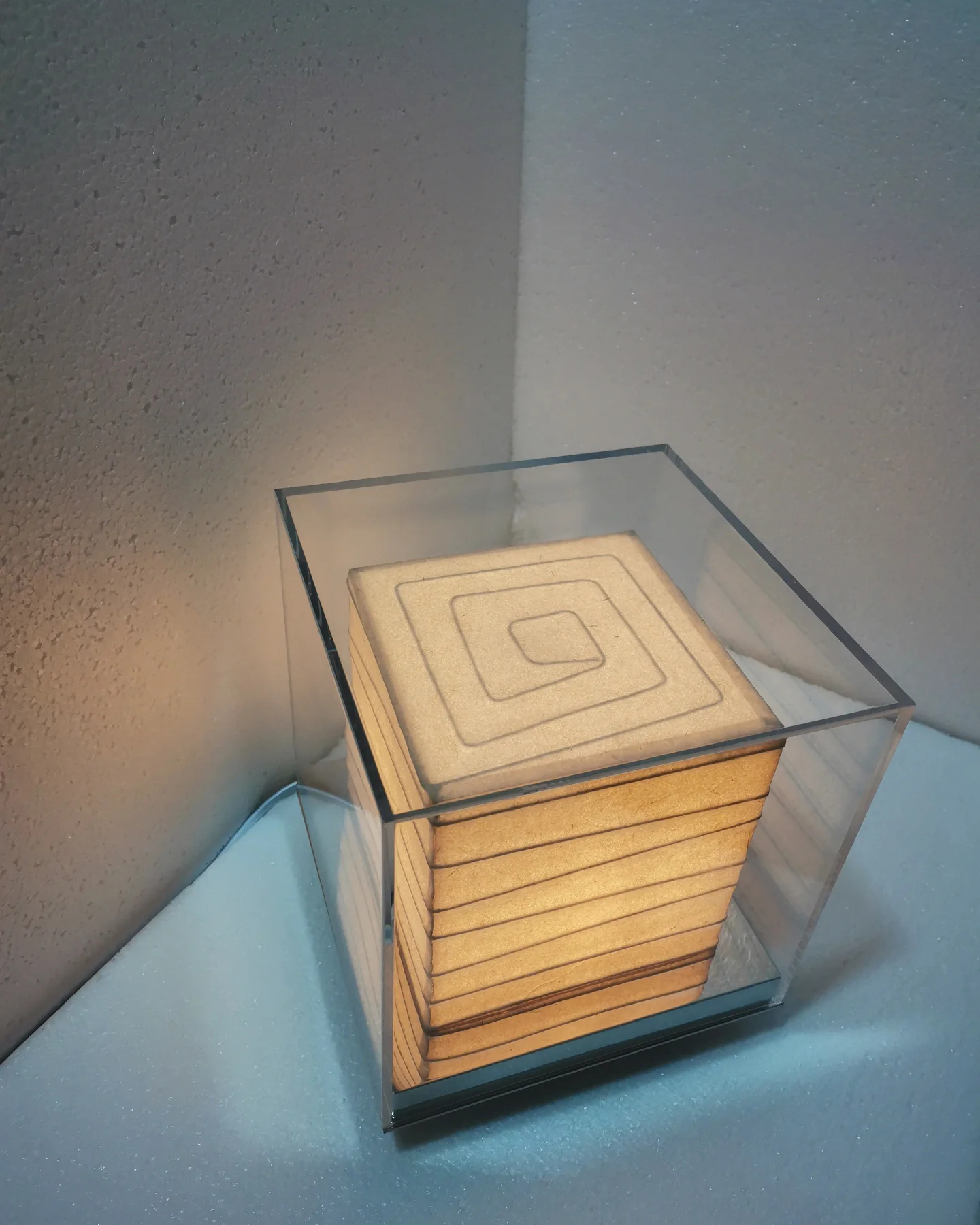 Cube Xuan Paper Table Lamp