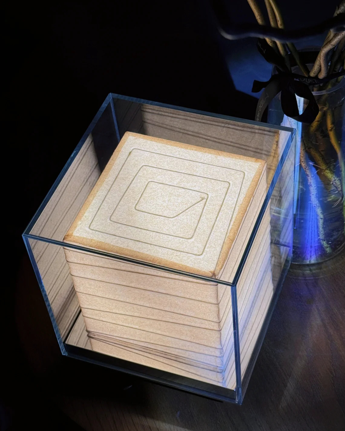 Cube Xuan Paper Table Lamp