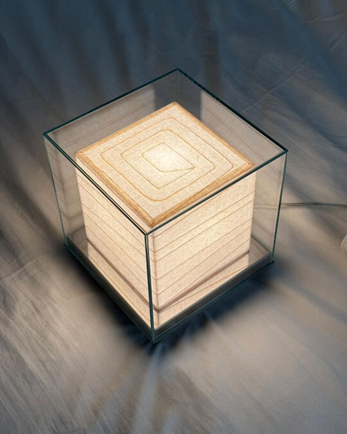 Cube Xuan Paper Table Lamp