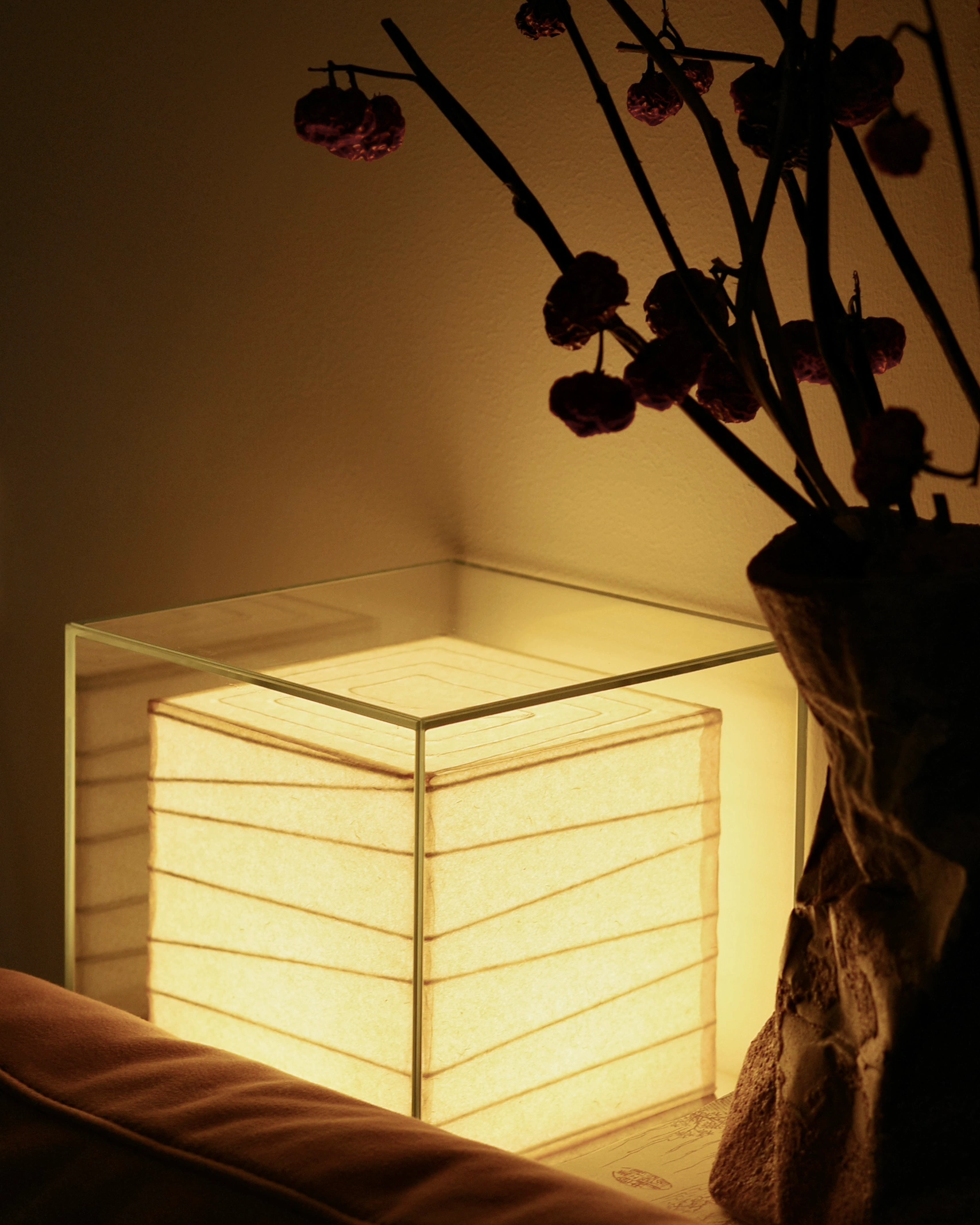 Cube Xuan Paper Table Lamp