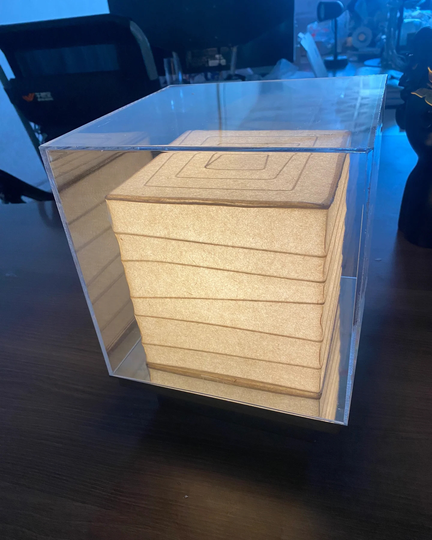 Cube Xuan Paper Table Lamp