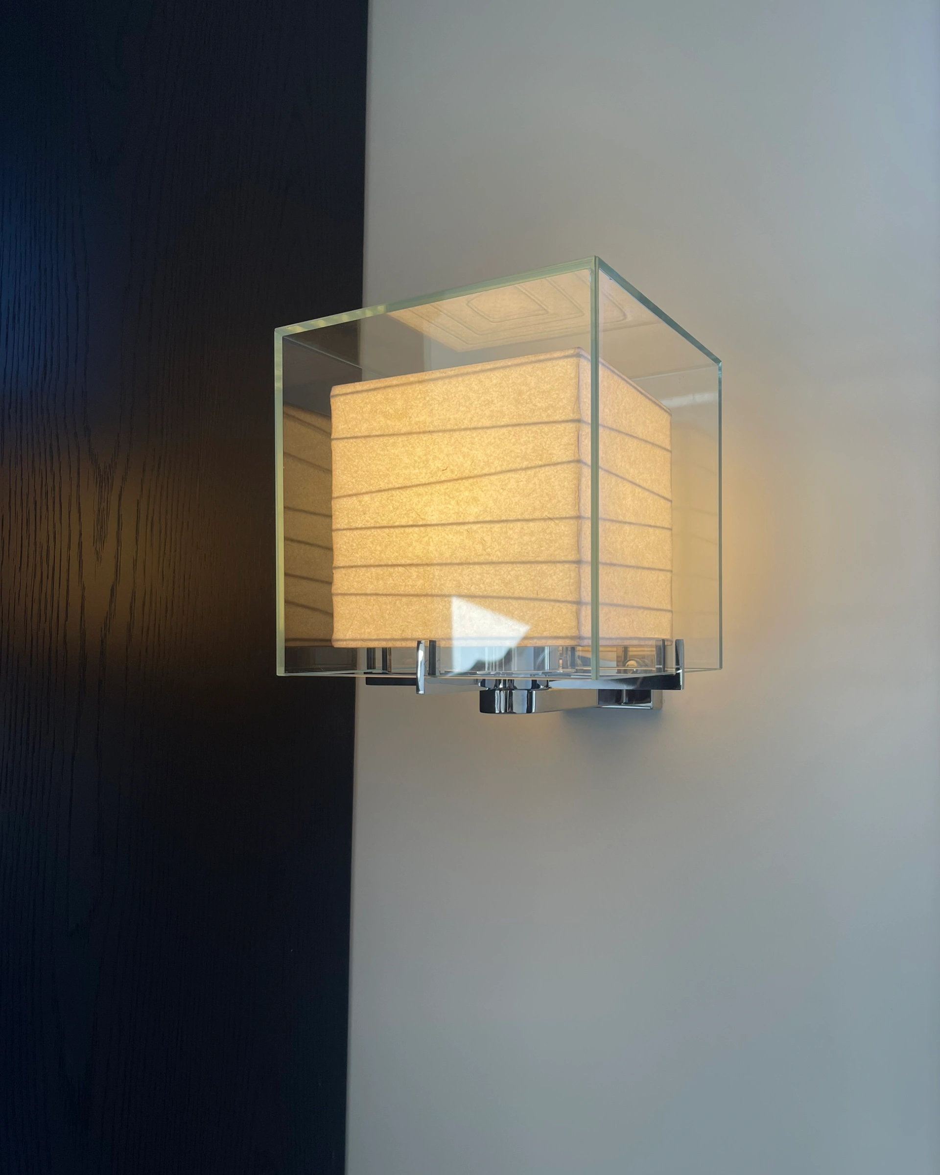 Cube Xuan Paper Wall Lamp