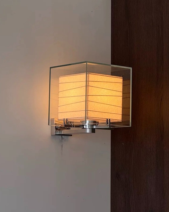 Cube Xuan Paper Wall Lamp