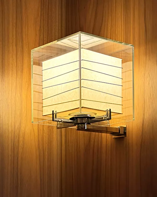Cube Xuan Paper Wall Lamp