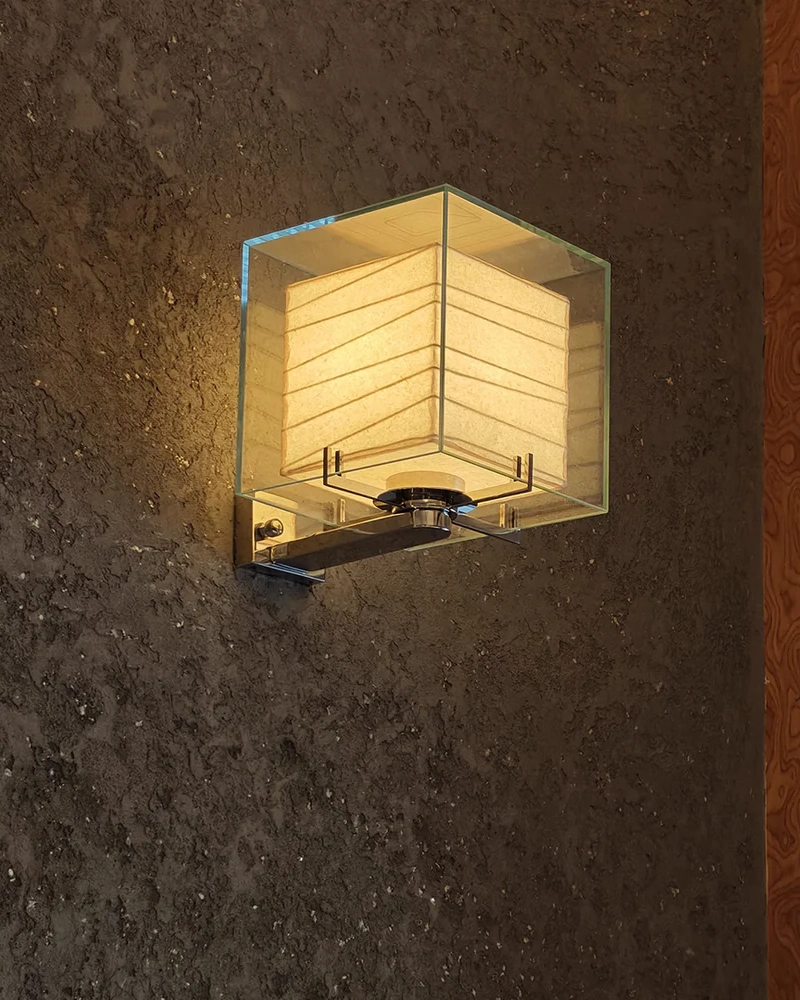Cube Xuan Paper Wall Lamp