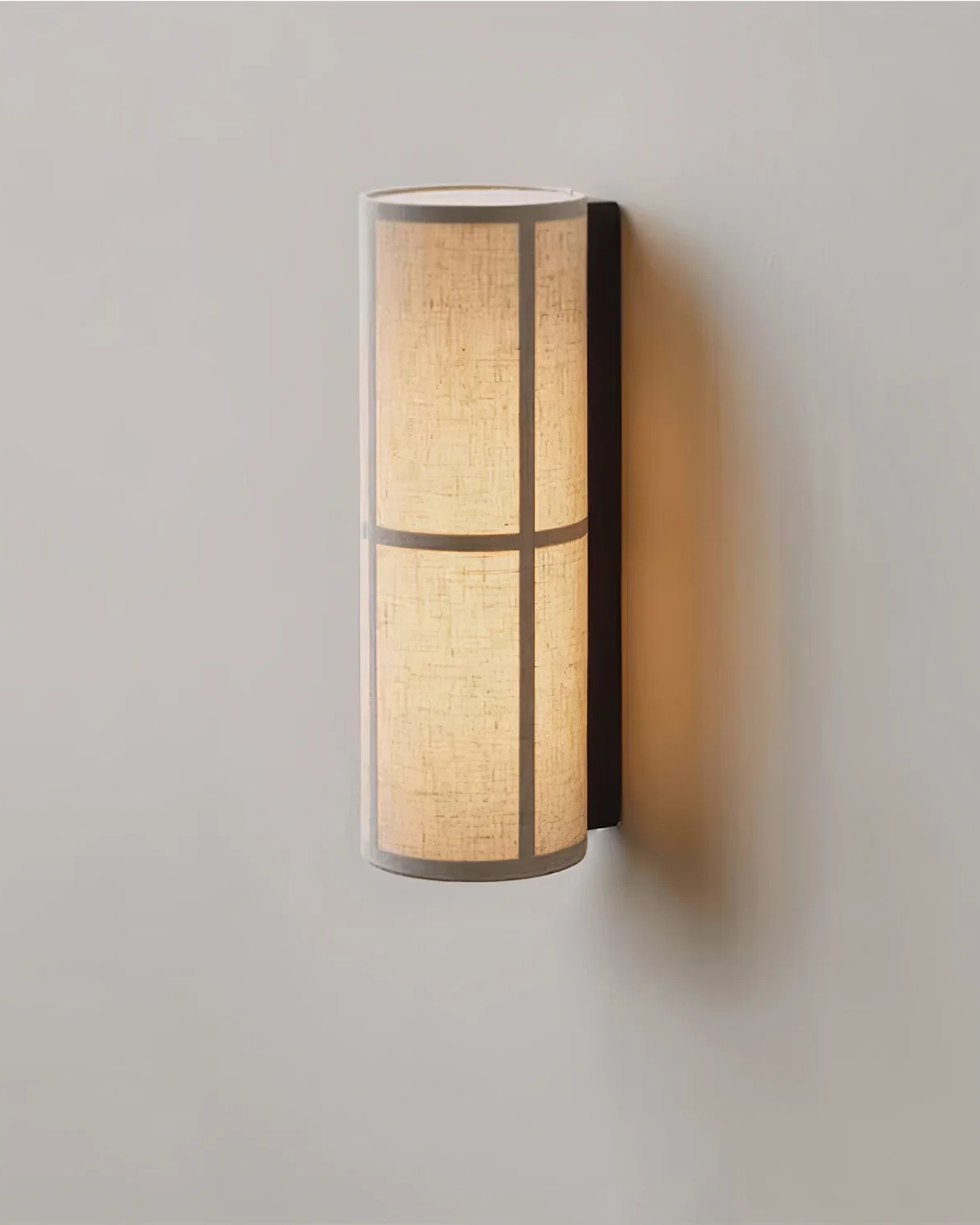 Cylinder Fabric Wall Lamp