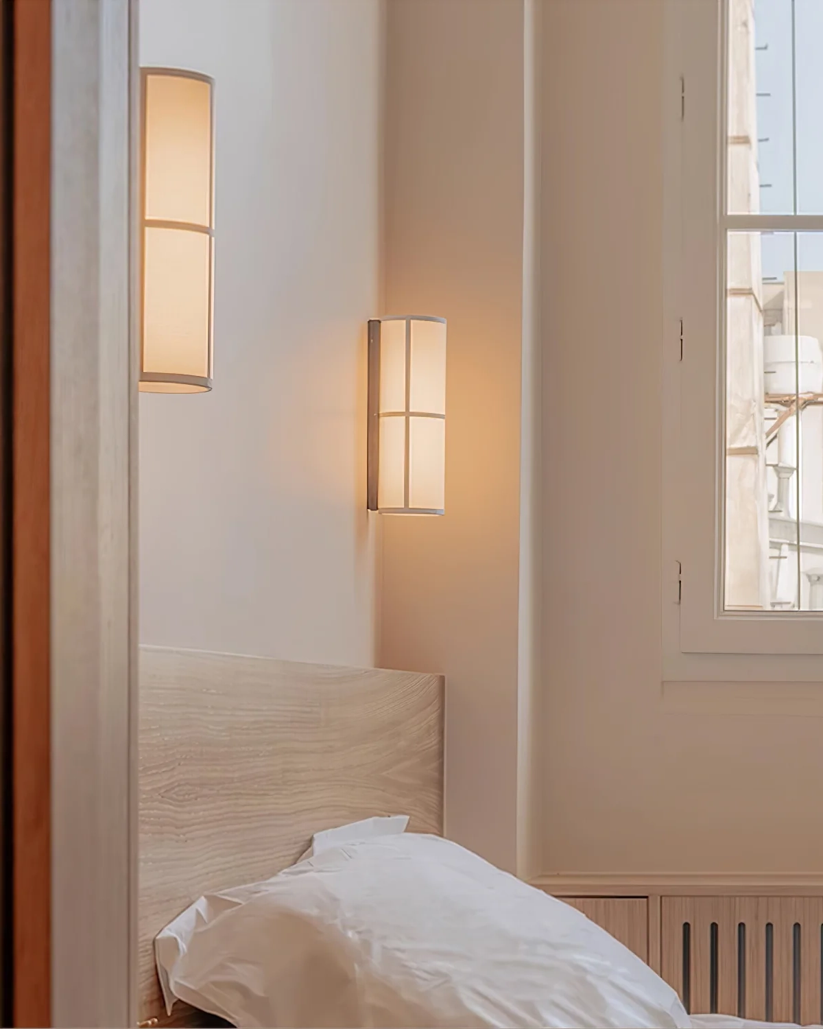 Cylinder Fabric Wall Lamp