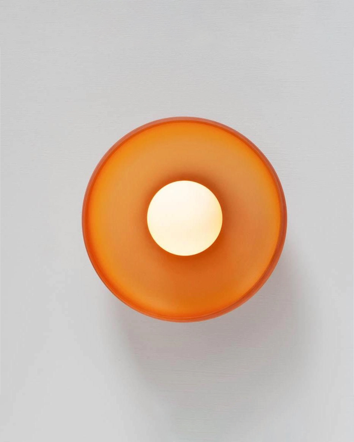 Dish Glass Wall Lamp