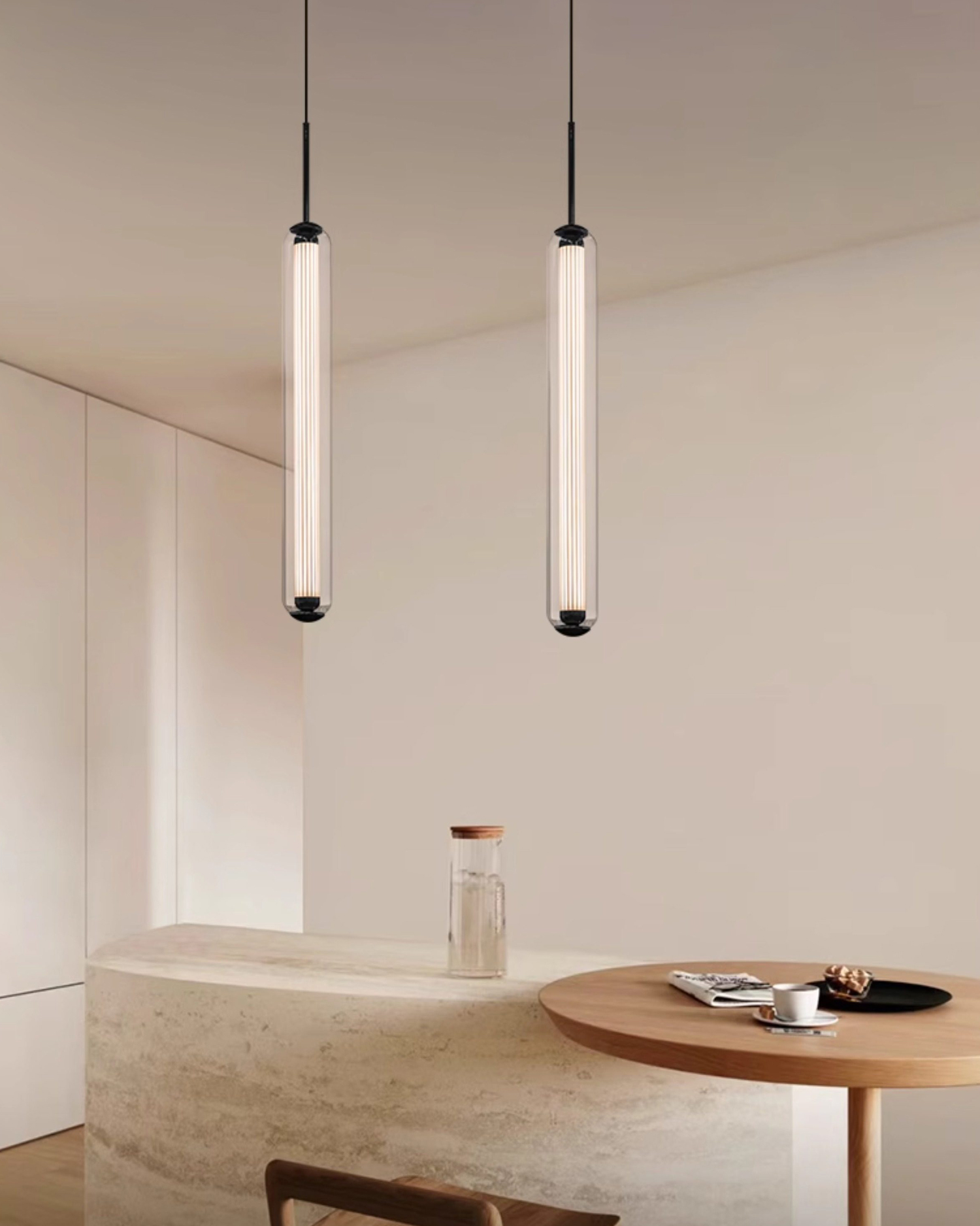 Drizzle Glass Pendant Light