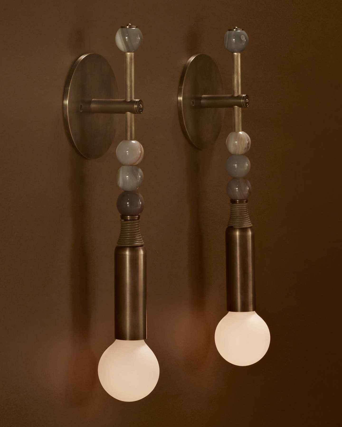 Earthen Rhythm Wall Light