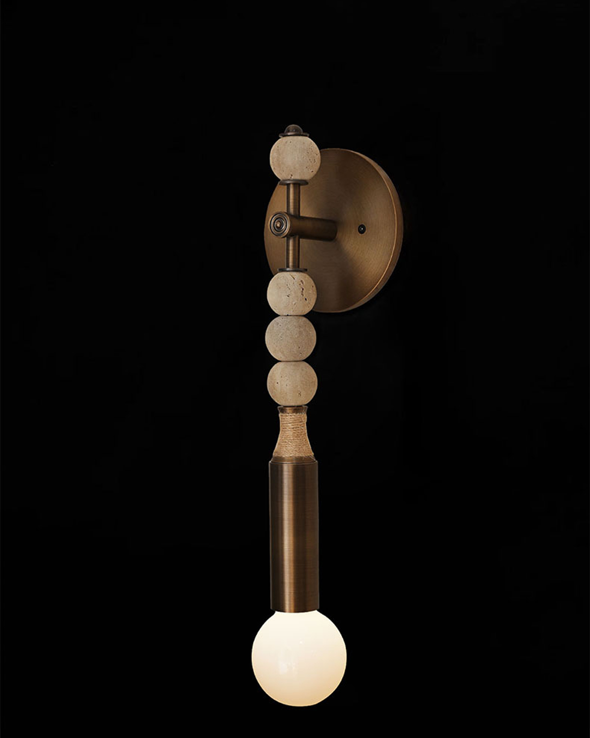 Earthen Rhythm Wall Light