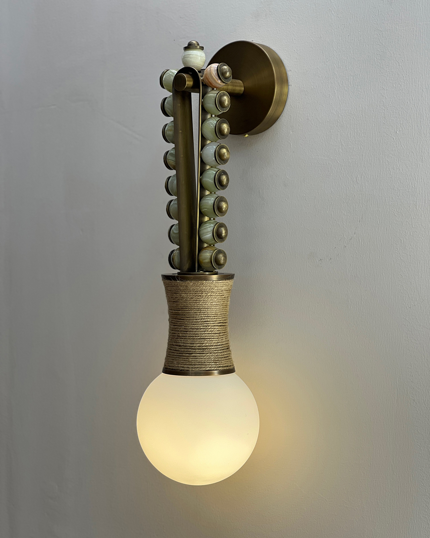 Earthen Rhythm Wall Light
