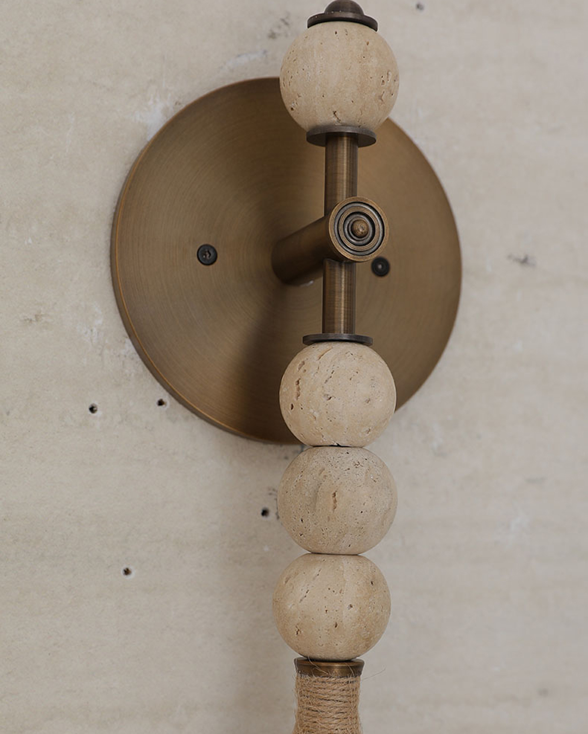 Earthen Rhythm Wall Light