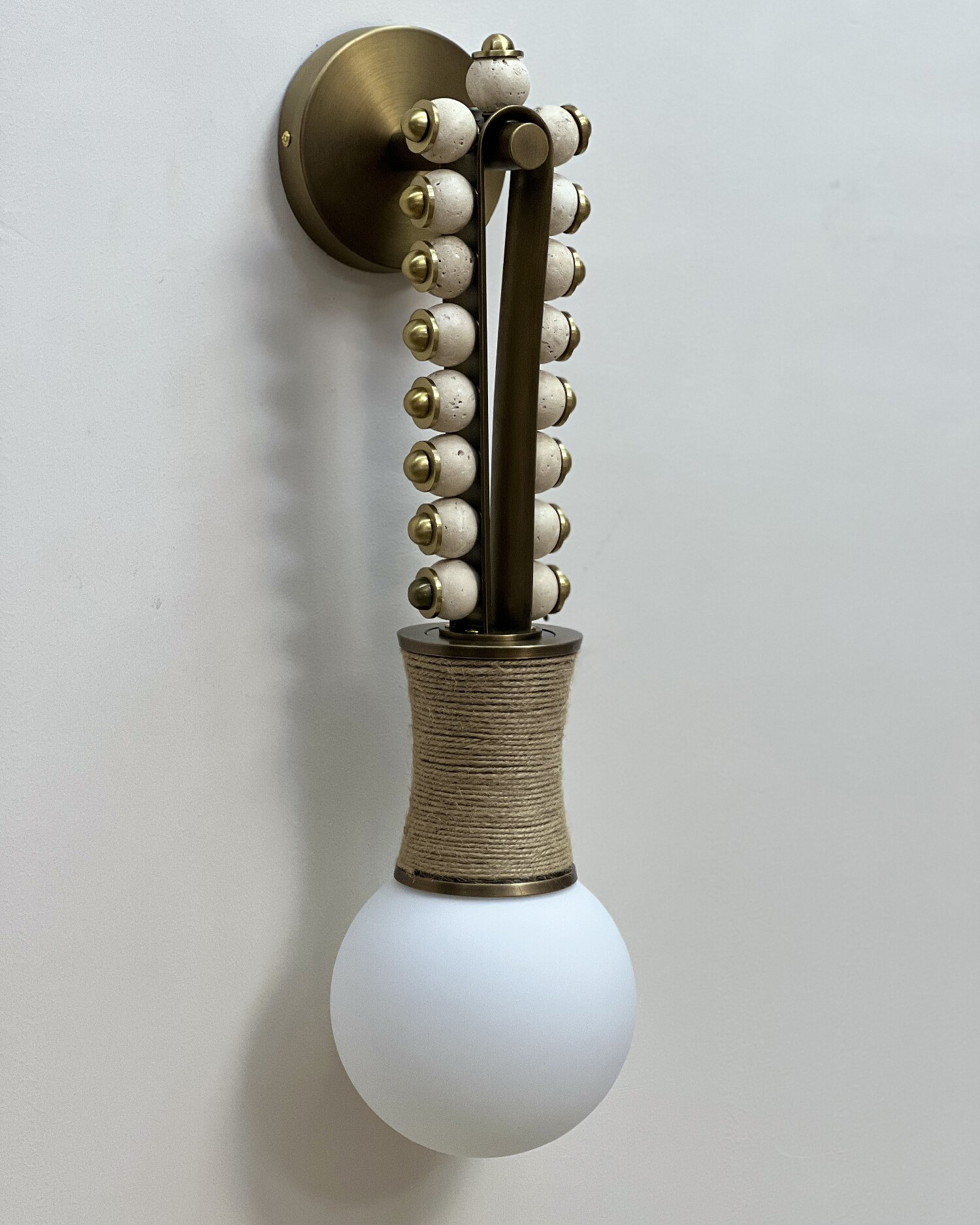 Earthen Rhythm Wall Light
