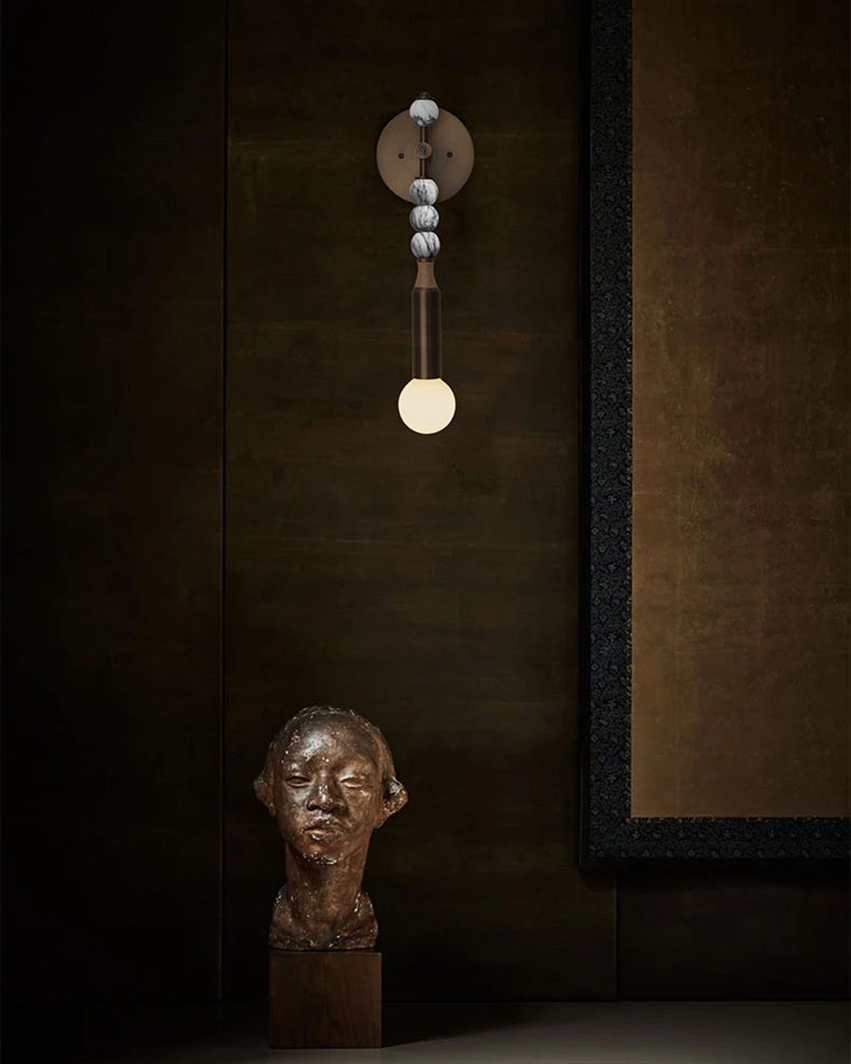 Earthen Rhythm Wall Light