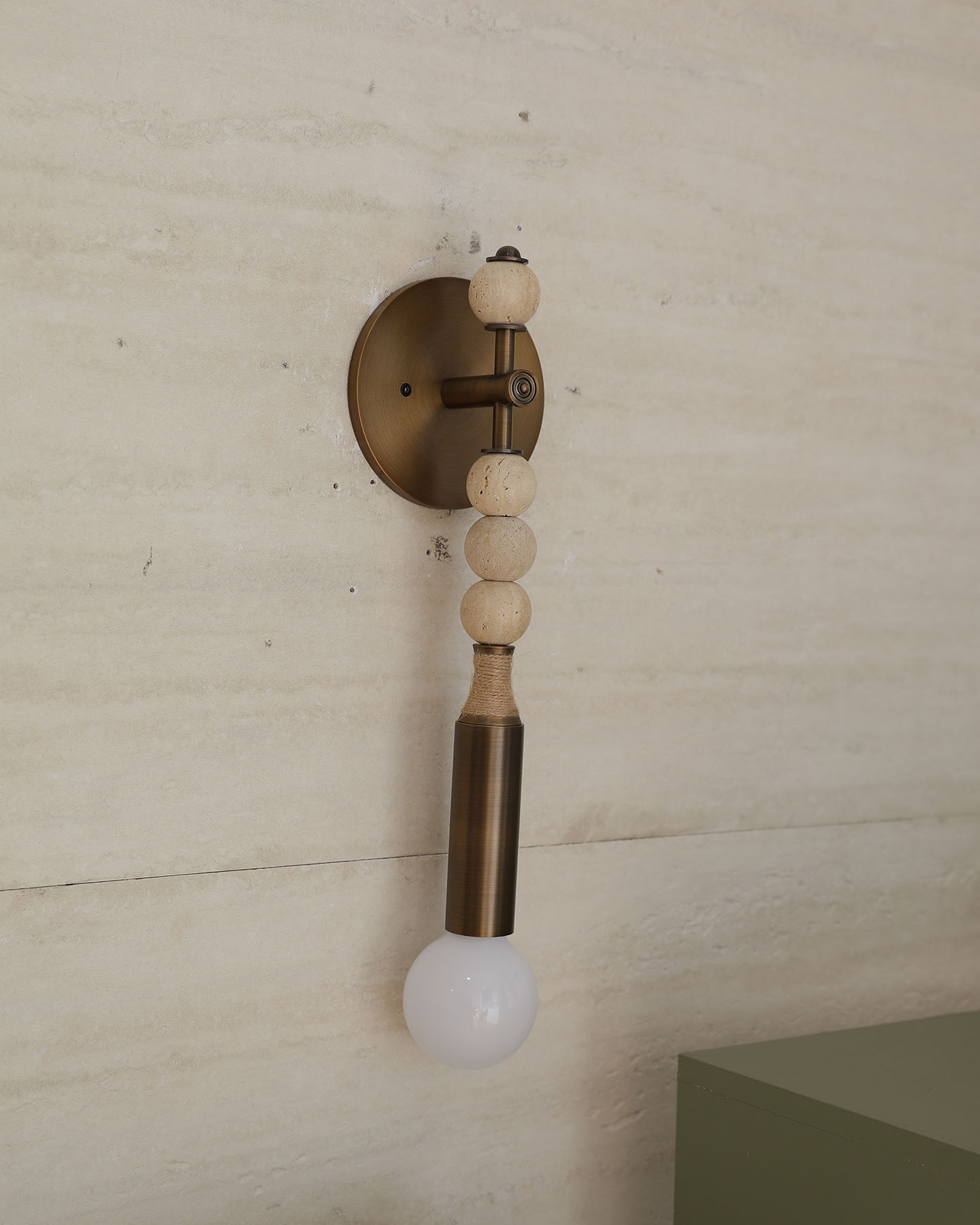 Earthen Rhythm Wall Light