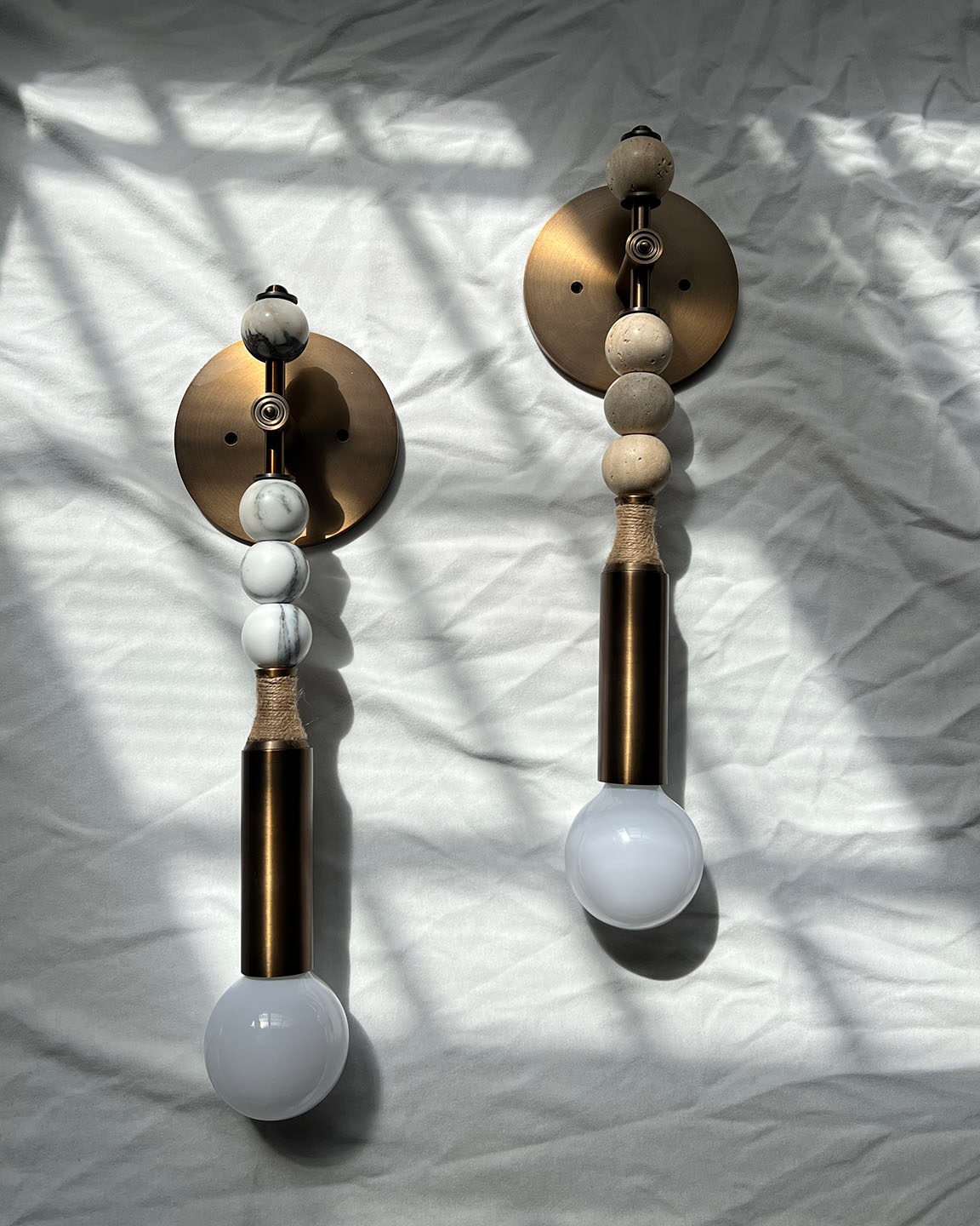 Earthen Rhythm Wall Light