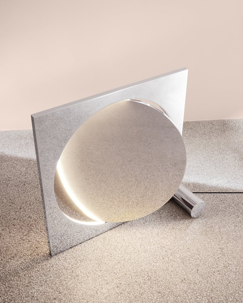 Eclipse Mirror Table Lamp