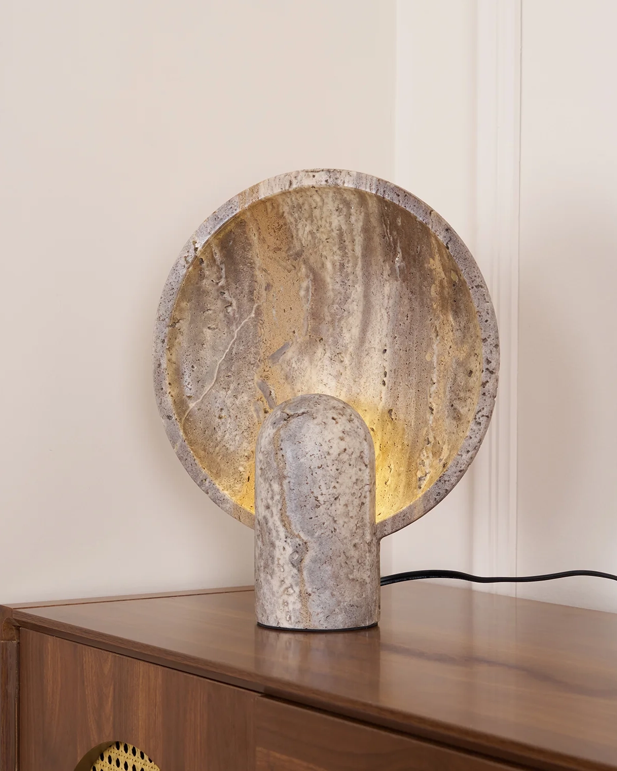 Eclipse Stone Table Lamp