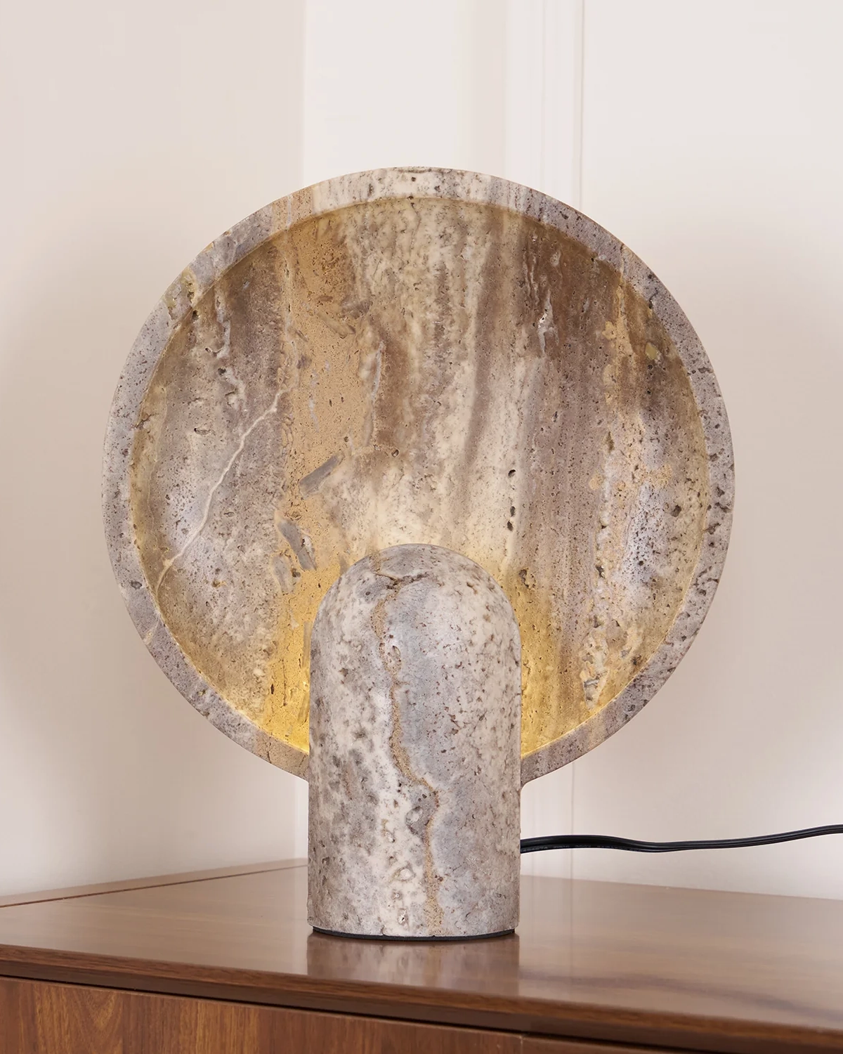 Eclipse Stone Table Lamp
