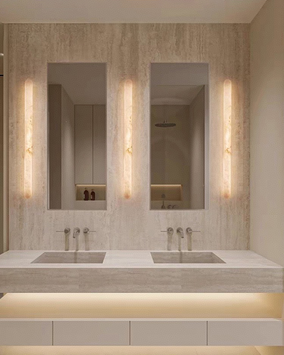 Elara Alabaster Wall Light