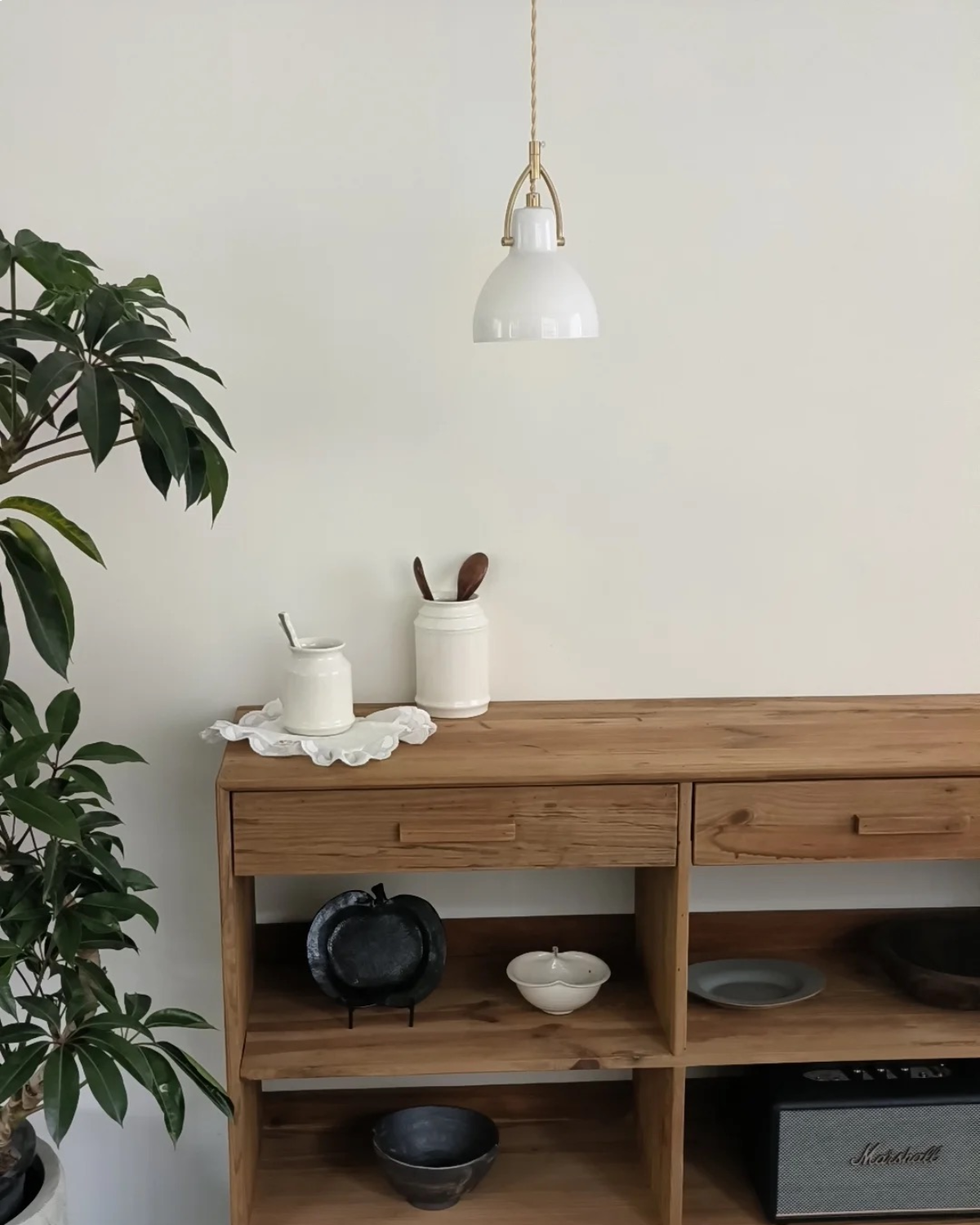 Elise Opal Glass Pendant Light